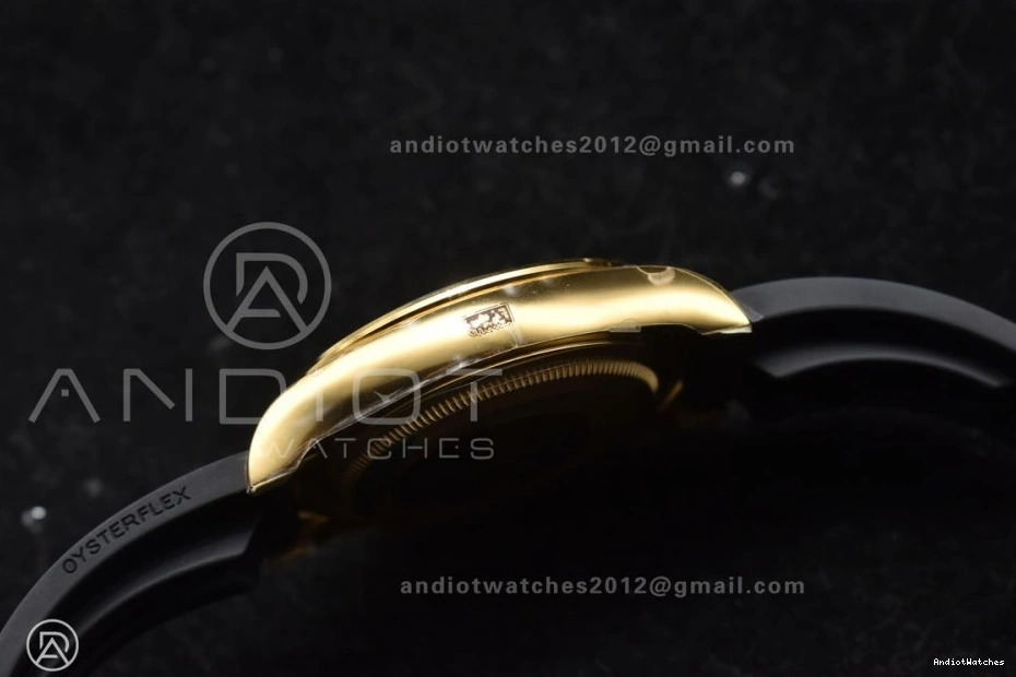 SH WaterResistant YG on Best Strap 126518 Oysterflex 1:1 Daytona 2023 Edition Clean Dial 498 0405